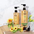 Online Fast Selling Wholesale Salon Daily Use Black Hair Coconut Oil Nourishing Smoothing Cream Shampoo Hydrolyzed Keratin