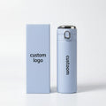 Custom Logo Stainless Steel Tumbler Double Wall Insulated Temperature Flip Top Tumbler with Temperature Display Lids