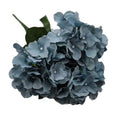 Wholesale 5 Heads Silk Hydrangeas bunch Artificial Flowers Hydrangea Bushes in Bulk Sale