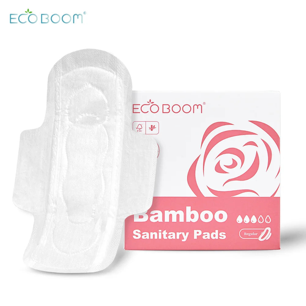 ECO BOOM Bio Ecologic Organic Biodegradable a Grade Female Thick Factory Dealer Feminine Napkin
