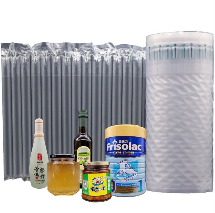 15 - 120CM Inflatable Air Column Film Packing Roll - Bubble Cushion Wrap Packaging Material for Safe Shipping & Delivery