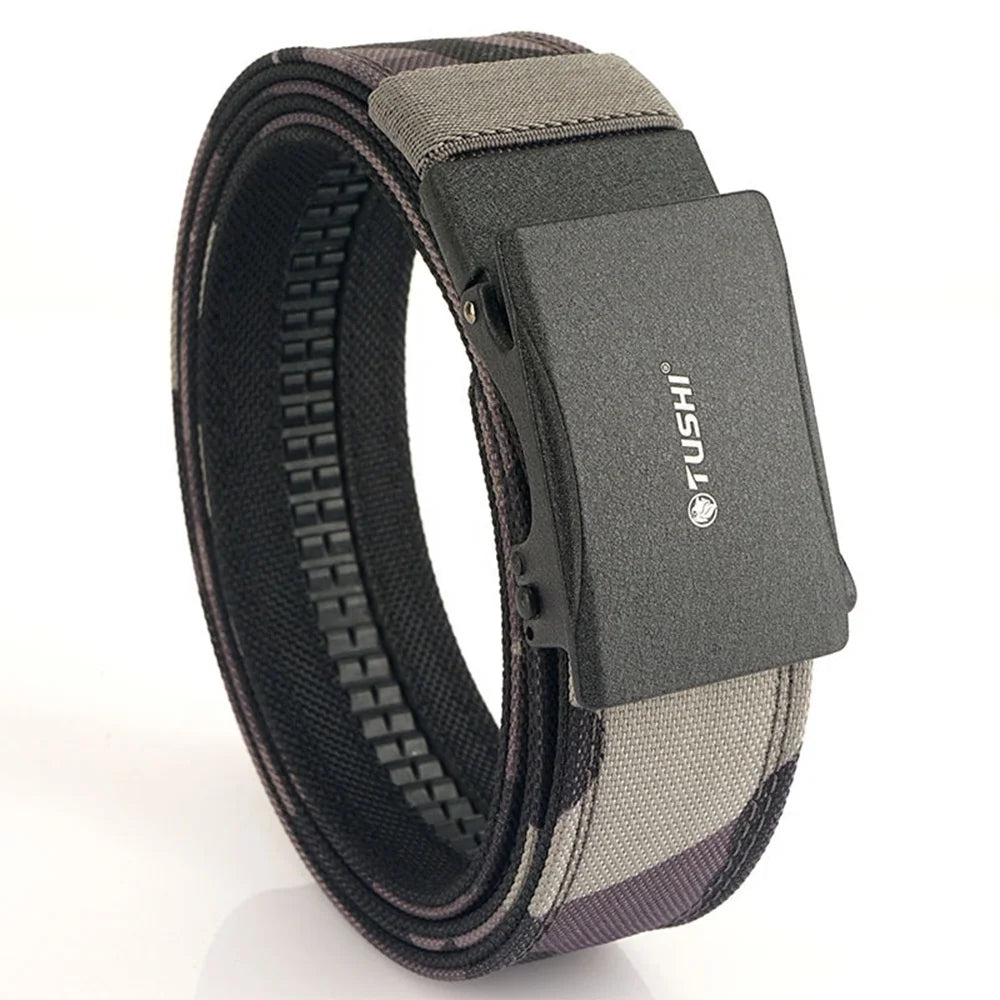 TUSHI Nylon Patrol Tactical Waist Utility Belt with Alloy for Buckle Outdoor Tactical Equipment Factory Direct