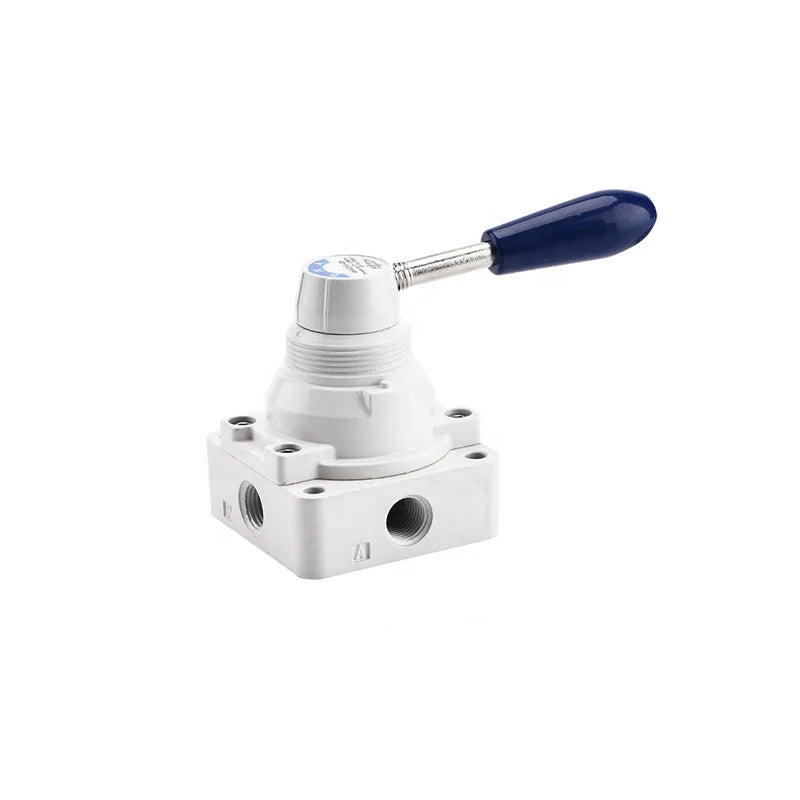 4HV210-08 4HV230-08  4/2 4/3 Way 1/4 3/8 1/2 BSP Pneumatic Switch Hand Lever Air Valve