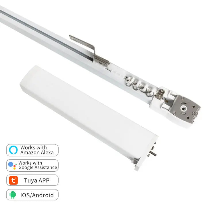 Smart Curtain Motor Tuya Wifi Electric Motorized Smart Remote Control OEM Service Curtain Poles Tracks & Accessories