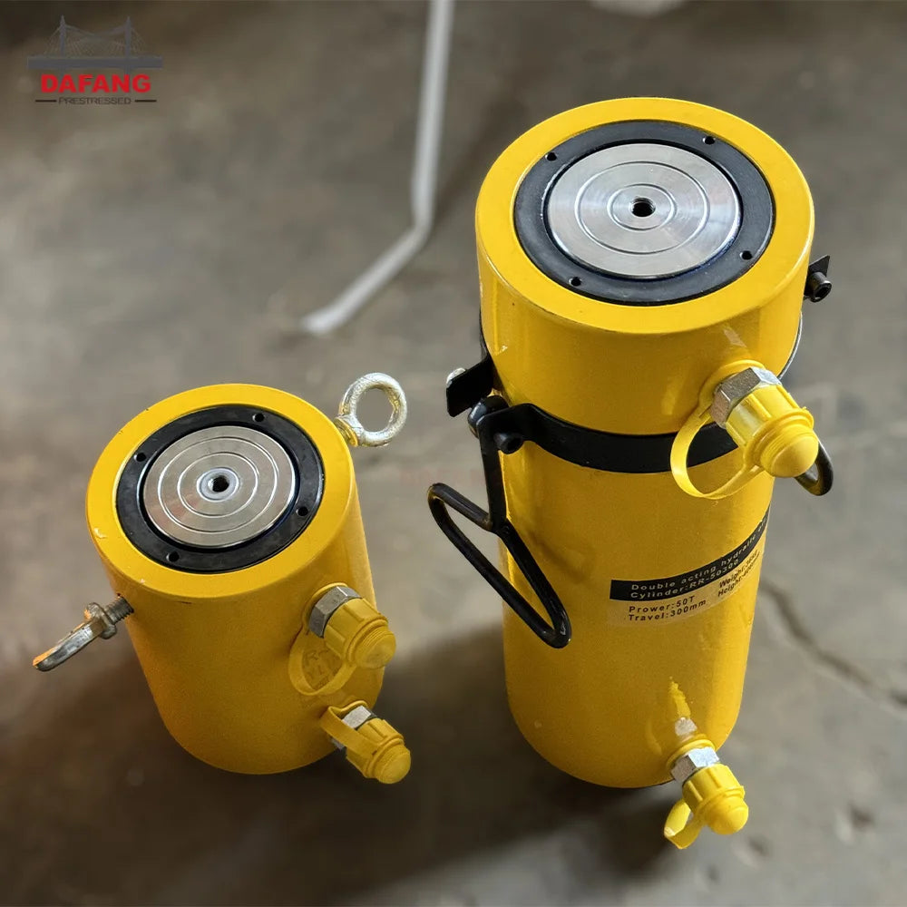 100mm 300mm Stroke 150 Ton 30 Ton 100 Ton Electric Hydraulic Jack 50 Ton 200 Ton Double Acting Hydraulic Cylinder for Sale