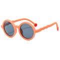 DCOPTICAL 2025 New Boys Girl Cute Toddler Wavy Legs Fashion Sunglasses TPEE Silicone Sun Glasses with Custom Logo