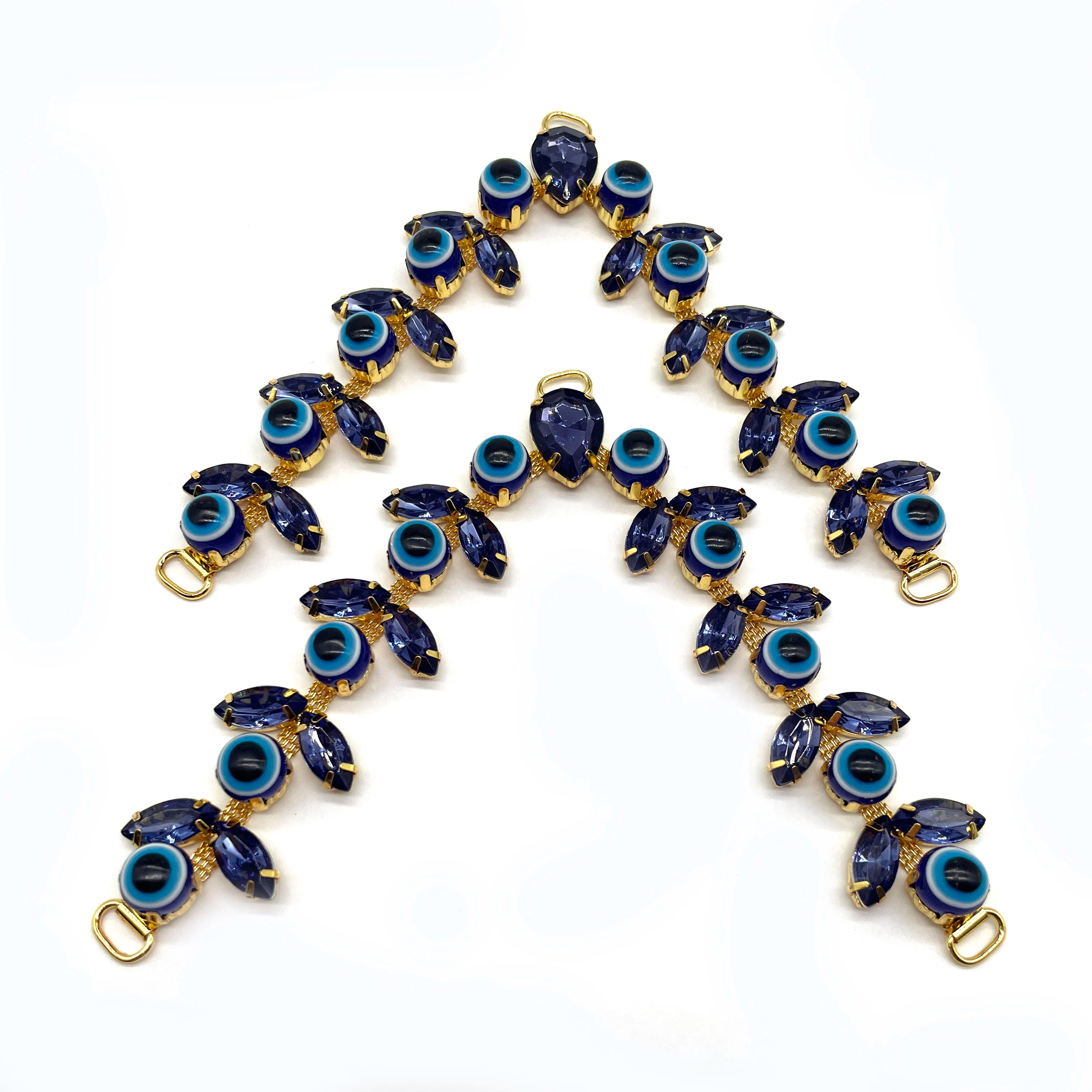Direct Sales From Manufacturer New Flower Shoe Chain Buckles for Flip-Flops Decoration V-Shaped Shoe Buckles