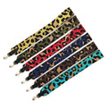 Meetee B-J110 New Color Leopard Print Non-adjustable Wide Shoulder Strap Bag Accessories