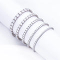 Wholesale Quality Hip Hop Trendy Unisex 925 Sterling Silver Vvs Diamond Tennis Chain Bracelet Men's Mossanite Moissanite Gift