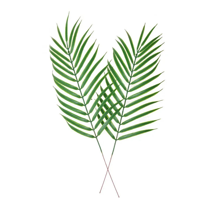 Hot Sale Artificial Greenery Tropical Palm Wedding Arrangement Faux Jungle Party Decorations for Graduation and Christmas
