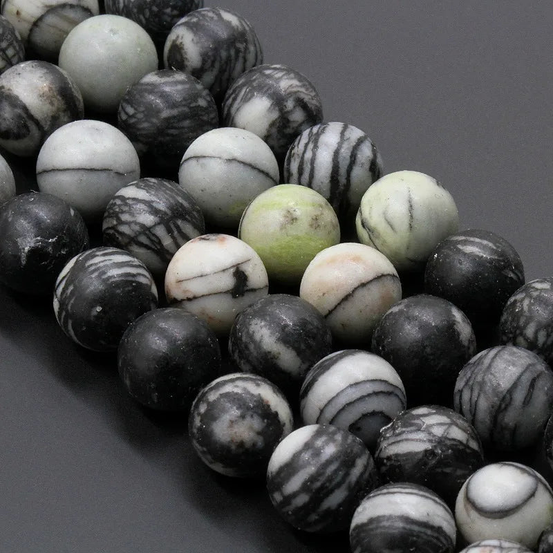 Wholesale Loose Stone Beads Picasso jasper for DIY Jewelry Making MS148