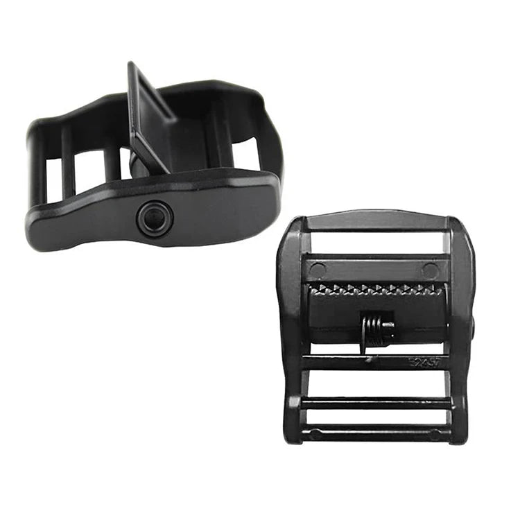1 Inch Sturdy Metal Cam Lock for Suitcase Safety Cargo Bending Belt for Buckle with Fixing Features