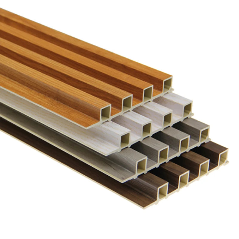 Factory Supplied Waterproof WPC Hollow Integrative Wall Panel Plastic Board for Hotel Use