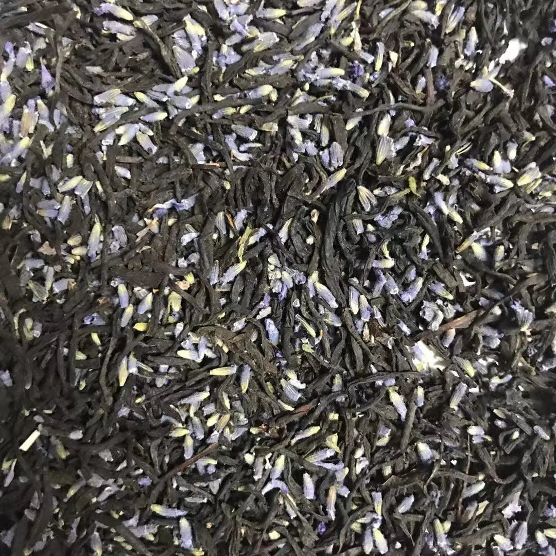 T238 Hot Sale Factory Price Dried Lavender Flower Tea Earl Grey Black Tea Blend