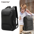 Tigernu T-B3976 Black 15.6 Inch Waterproof RFID School Bag Teenager Casual Sport  Bag Laptop Backpack for Men