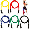 Home Fitness Equipment Workout Exercise Training Heavy Fitness Tube Resistance Bands With Foam Handles