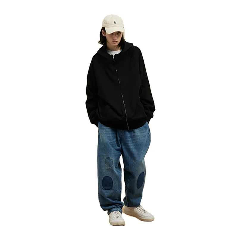2022AW New Arrivals  Streetwear Hoodie 450gsm Heavy Hoodie Blank Boxy Fit 450 Gsm French Terry Hoodie