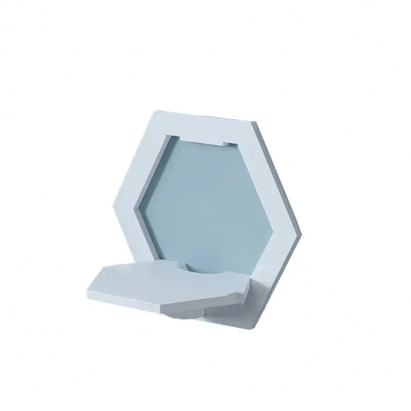 Modern Nordic Hexagonal Wall Shelf Decorative Storage Holder & Rack for Shelves Wall Shelving Solutions