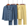 Autumn and Winter Women New Hot Card Velvet Sleepwear Solid Color Pyjamas Classic Retro Loose Casual Home Pajamas Set