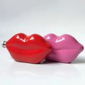 Creative 5oz Stainless Steel Alcohol Flagon Red Mouth Lip Shape Hip Flask Women's Gift Pack Modern Travel Liquor Wine