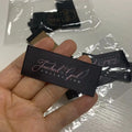 Custom Wig Tag Label for Full Lace Wig with logo