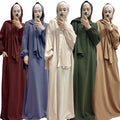 2023 Loriya Fashion Islamic Clothing  Abaya for Women Muslim Hoodie Prayer Abaya Wholesale Modern Fashion Islamic Jilbab Abaya
