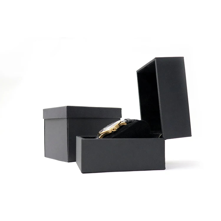 Factory Custom OEM Octagonal Recycled Materials PU Leather Watch Box with Velvet Lining