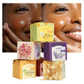 OEM ODM Organic Jasmine Flower Essential Oils Face Anti Pimple Natural Handmade Soap for Removes Closed Acne