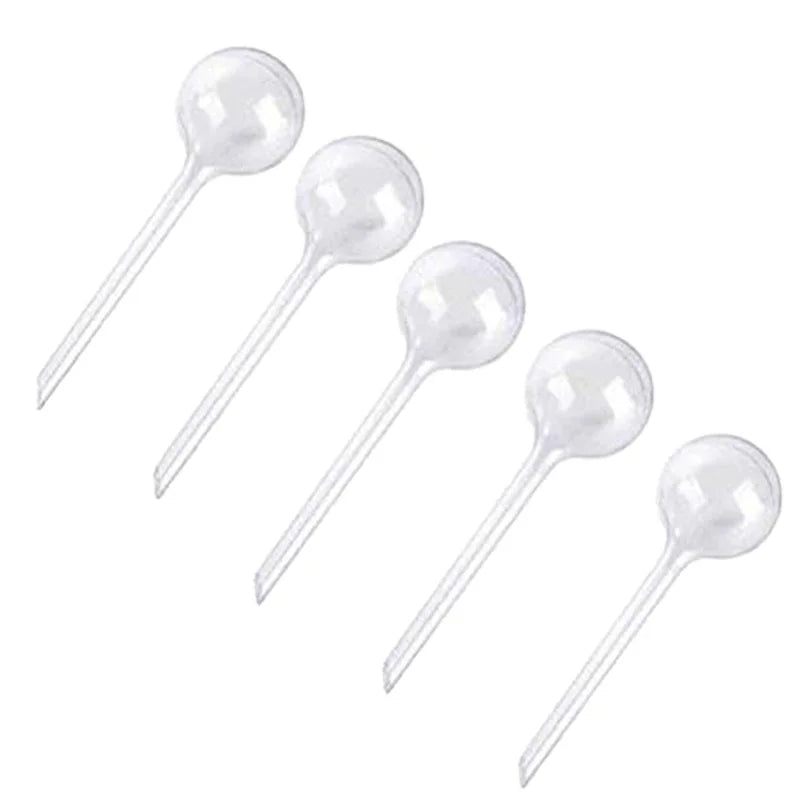 Clear Plastic Self-Watering Bulbs Ball Water-Saving Drip Irrigation System Indoor/Outdoor Garden Plants Easy Installation Sizes