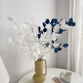 SZ04-26 Home Decoration Artificial Eucalyptus Flower Stem Plastic Eucalyptus Stems Branch  Greenery Plant for Flower Arrangement