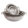 Multi Size Strainer Baskets with Handle Kitchen Colander for Strain Drain Rinse Vegetables Fruits Basket