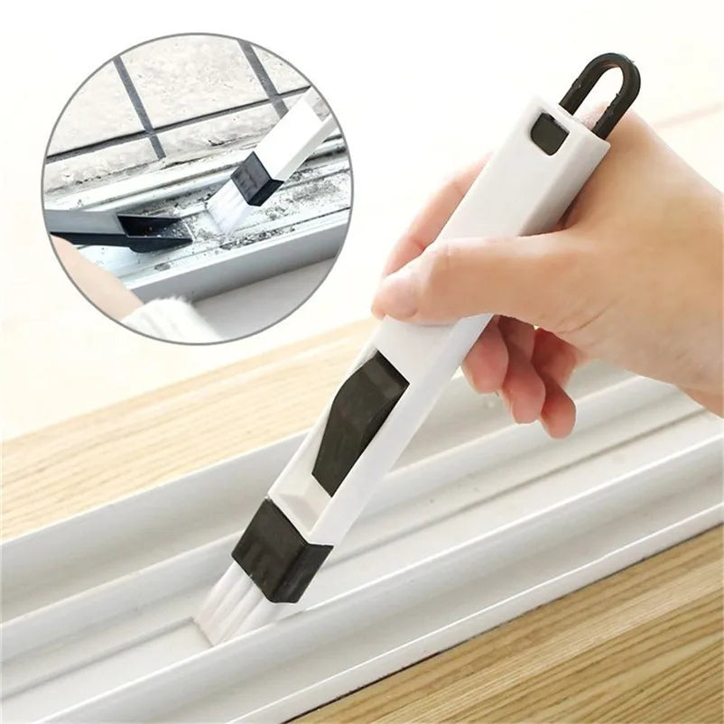 K1270 Multipurpose 2 in 1 Window Door Keyboard Cleaning Brush Cleaner Dustpan Tools