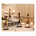 Metal Candle Holder Home Decor Accessories Easter Candlesticks for Candles Decorative Chandeliers Candle Wedding Centerpieces