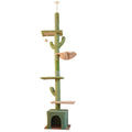 Wholesale Sisal Wood Integrated Pet Cat Tree Cat Jumping Platform Tower Scratching Post Nest for Large Cats