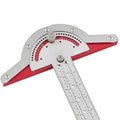 Precision Woodworking Tools Stainless Steel Ruler with 0-70 Degree Adjustable Any Angle for DIY Projects and ODM Customization