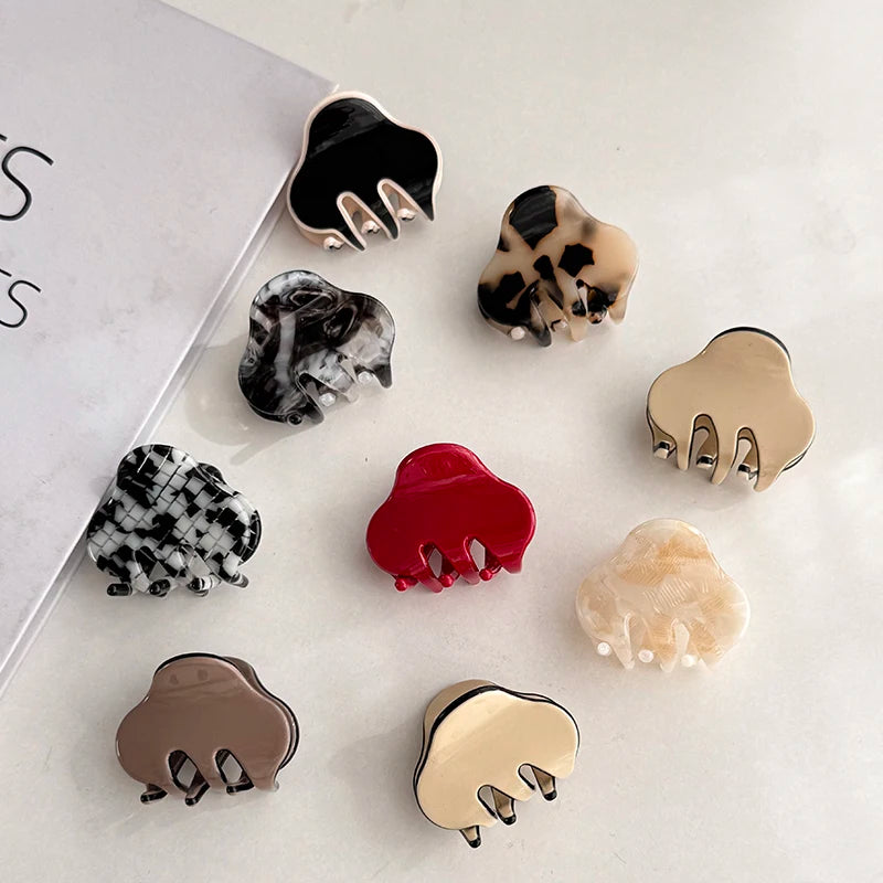 Korean Versatile Acetate Female Hairpin Headpiece Small Fashion Grip Clip for Sweet Girls Fengsen Korean Version Hair Claws