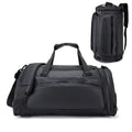 Unisex Large Capacity Multi-Functional Coated Oxford Travel Bag New Independent Shoe Bin Sports Fitness Business Zipper Closure
