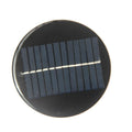 BUHESHUI 0.8w 6v Round Solar Panel Diameter 100MM Polycrystalline Solar Charger for 3.7V Battery Light