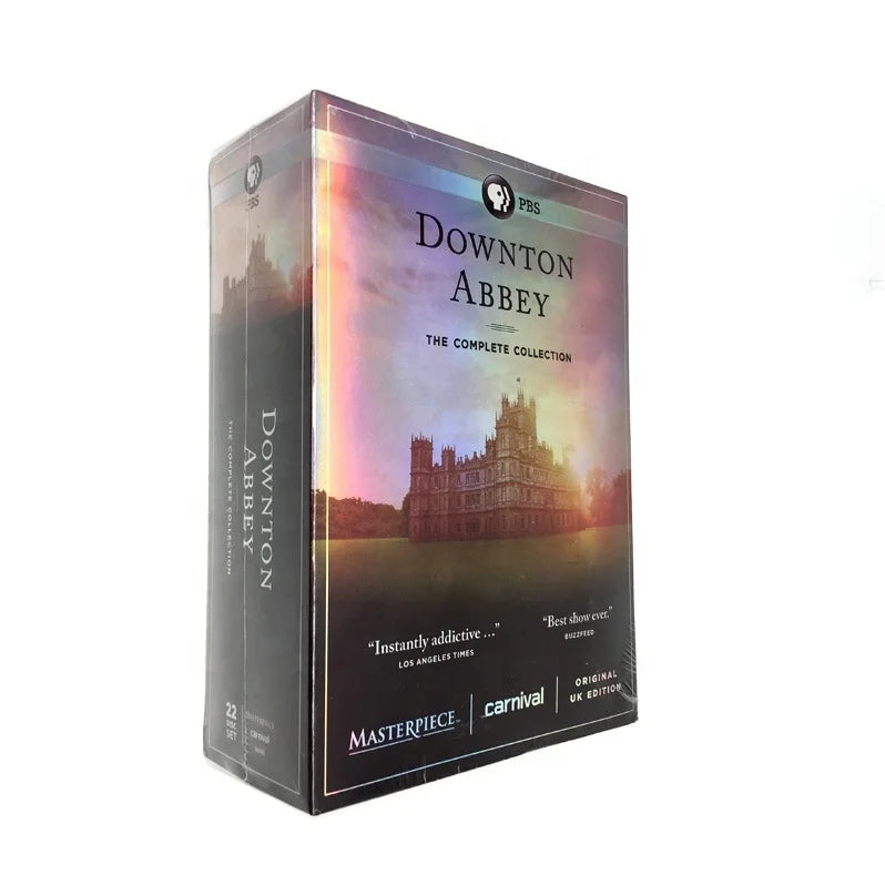 DDP Buy NEW China Manufacturer DVD BOXED SETS MOVIES TV Show Film Disk Duplication Print Downton Abbey the Complete Series 22dvd