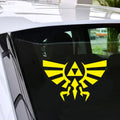 Zelda Triforce of Hyrule Decal Car Bumper Window Laptop Vinyl Sticker Decor Sticker Gift Die Cut Decals Latop Window Glass