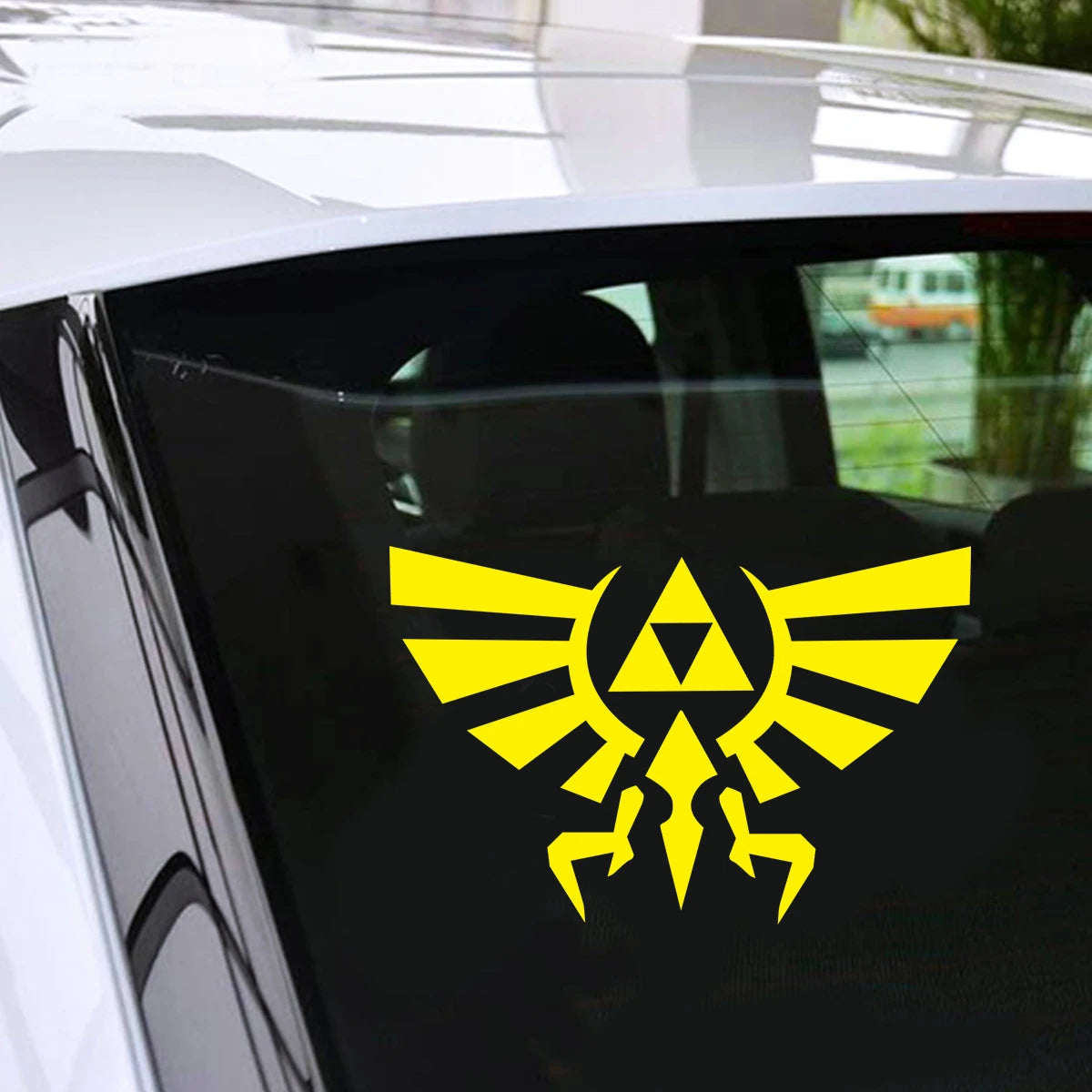 Zelda Triforce of Hyrule Decal Car Bumper Window Laptop Vinyl Sticker Decor Sticker Gift Die Cut Decals Latop Window Glass