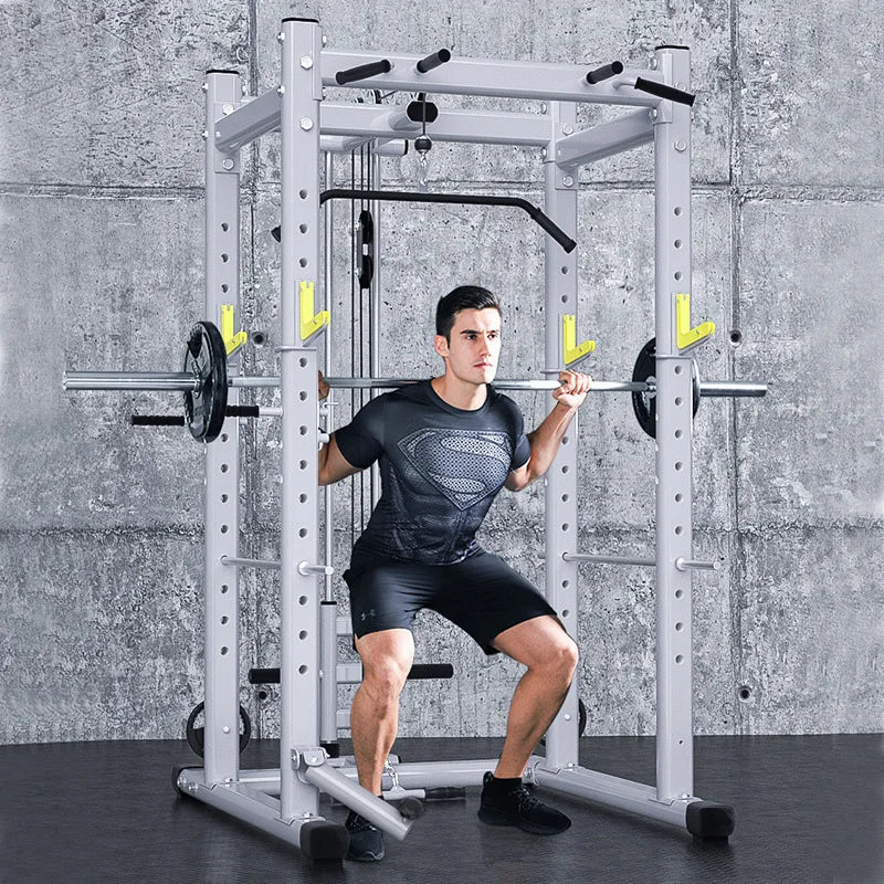 Cross Fitness Gym Station Power Cage Squat Rack Attachment Monster Power Rack Weight Stack for Bodybuilding