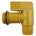 POLY Drum Valve 2" Polyethylene (PE) Barrel Tap for Dispensing/Draining NonflammableCorrosive Liquids