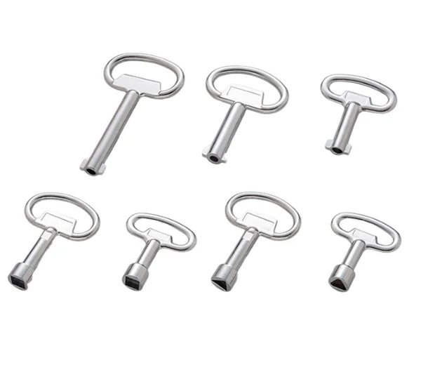 Factory Wholesale Universal Master Key for Water Meters Control Cabinets & Locks  Anti-Rust Steel with OEM Service