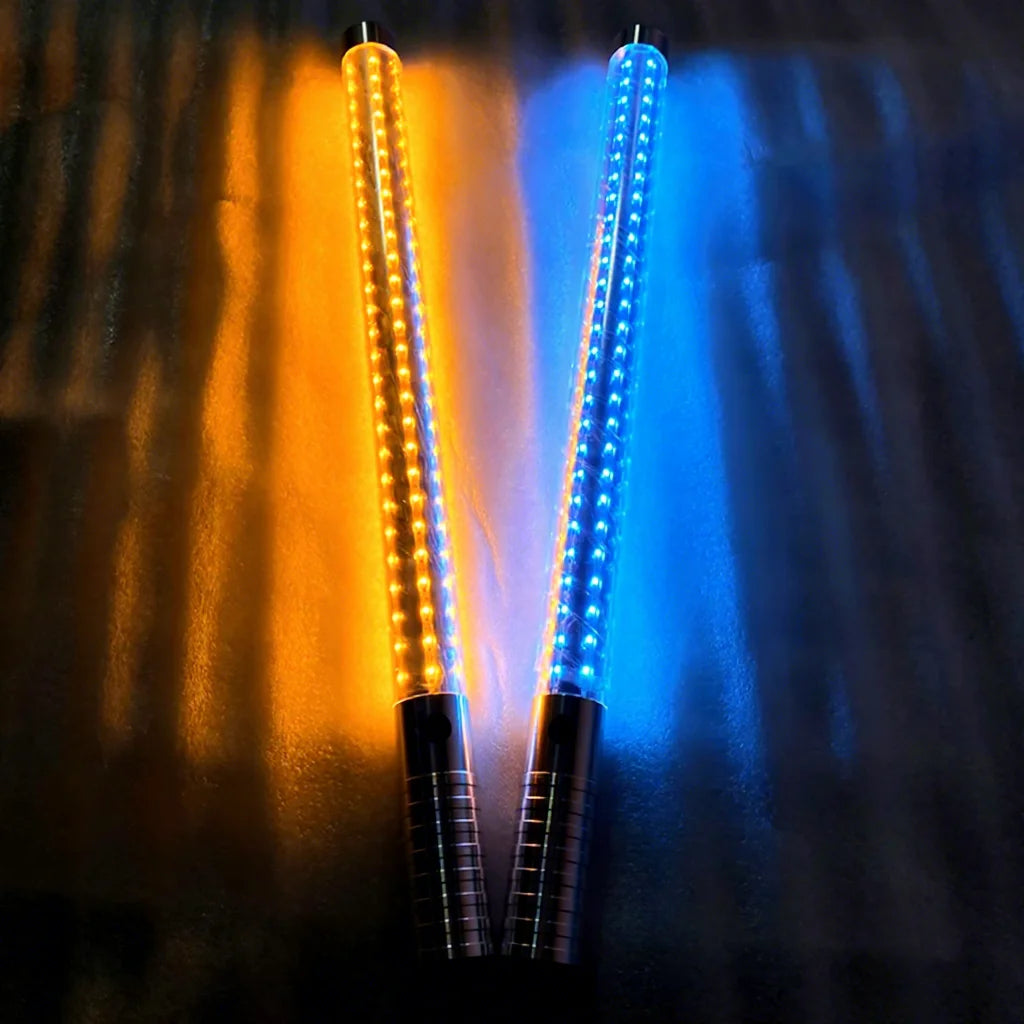 Bright in Club Long 60CM RGB Sparkler Rainbow Colors Led Baton Stick for Bottle