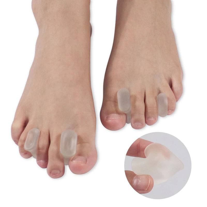 Hot Sales Soft Gel Toe Spacer Bunion Separator with Aloe Essential Oil in Stock