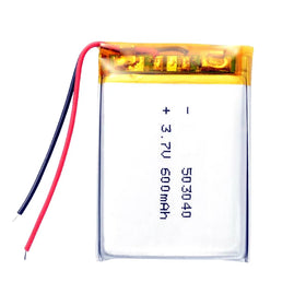 503040 Rechargeable Li-ion 3.7V 550mAh 600mAh Polymer Lithium Ion Battery