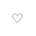 Beadsnice  Heart Jump Ring Closed Three Size for Choice Jewelry Making   ID 40749