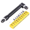 L-Shape Screwdriver Bit Two Way 1/4 Inch Hex Socket Torque Wrench Universal Double Head Hand Tool Ratchet Wrench Tools Driver
