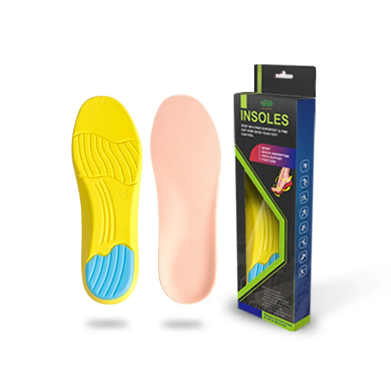 JOGHN High Quality Wholesale Medical Insole Arch Support Pu Foam Eva Gel Orthotic Insole Diabetic Plastazote Insoles